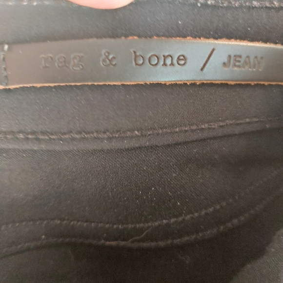 Rag & Bone Women's Slim Skinny Black Jeans 27 Style W1502S005 rag & bone - Picture 4 of 9
